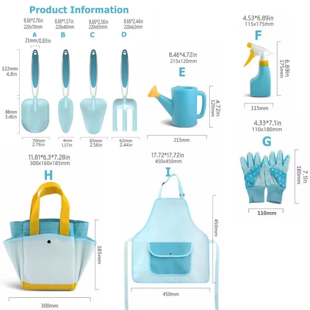 Jardikid™ – Kit de Jardinage Complet pour Enfants | Sécurisé, Résistant & Idée Cadeau